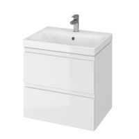 Cersanit Moduo umywalka z szafką 60 cm zestaw meblowy biały S801-223-DSM