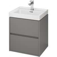 Cersanit Crea umywalka z szafką 50 cm zestaw meblowy szary mat S801-282