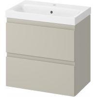 Cersanit Moduo umywalka z szafką 60 cm slim kaszmir S801-594