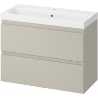 Cersanit Moduo umywalka z szafką 80 cm slim kaszmir S801-595