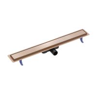 Cersanit Tako odpływ prysznicowy 80 cm miedź szczotkowana S204-060