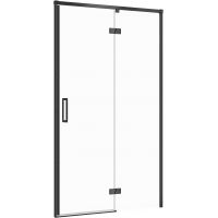 Cersanit Larga drzwi prysznicowe 120 cm prawe czarny/szkło przezroczyste S932-126