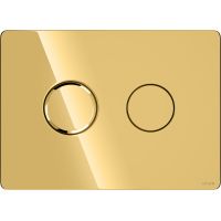 Cersanit Accento Circle przycisk spłukujący do WC złoty K97-461