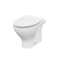 Cersanit Moduo miska WC CleanOn stojąca z deską slim wolnoopadającą Delfi biała S701-265