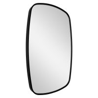 Dubiel Vitrum Havana lustro 50x80 cm prostokątne czarny