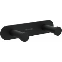 Deante Jaśmin wieszak na ręcznik czarny ADJ_N12L