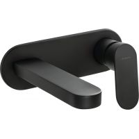 Deante Alpinia bateria umywalkowa podtynkowa czarny mat BGAN54L