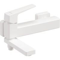 Deante Blur bateria wannowo-prysznicowa ścienna biała BQLA12M