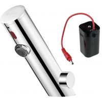 Deante Sense bateria umywalkowa stojąca elektroniczna stal BQR_P29R