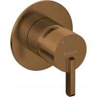 Deante Silia bateria prysznicowa podtynkowa brąz szczotkowany BQS_C44L