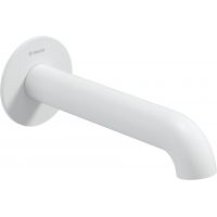 Deante Silia wylewka do baterii wannowej biała NQS_A81K