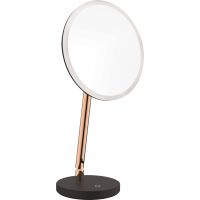 Deante Silia lusterko kosmetyczne 22x39,2 cm z oświetleniem LED różowe złoto ADIR812