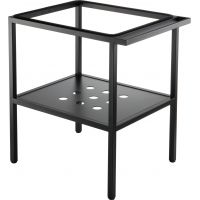 Deante Temisto konsola podumywalkowa 66,5x50x71 cm podumywalkowa stojąca czarna CSTX60A