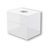 Deante Prizma szafka z blatem 60x47x52 cm podumywalkowa wisząca biała SDI_6B61