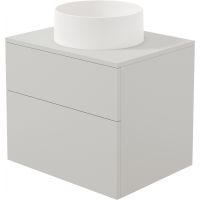 Deante Prizma umywalka z szafką i blatem 60 cm alabaster/kaszmir SDKB6SAU4S