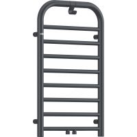 Deante Silia grzejnik łazienkowy drabinkowy 85x50 cm grafit AGI_DG31
