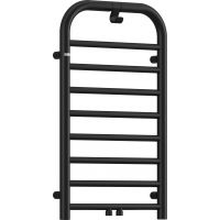 Deante Silia grzejnik łazienkowy drabinkowy 85x50 cm czarny AGI_NG31