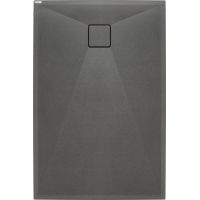 Deante Correo brodzik prostokątny 120x70 cm antracyt KQR_T73B