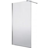 Deante Abelia Walk-In ścianka prysznicowa 140 cm wolnostojąca chrom/szkło przezroczyste KTA034P