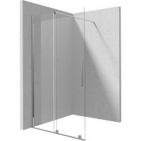 Deante Jasmin ścianka prysznicowa 100 cm walk-in chrom/szkło przezroczyste KTJ030R