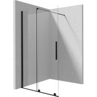 Deante Jasmin ścianka prysznicowa 120 cm walk-in czarny mat/szkło przezroczyste KTJN32R