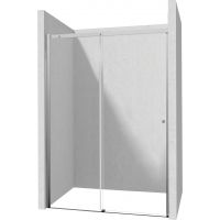 Deante Kerria Plus drzwi prysznicowe 170 cm wnękowe chrom połysk/szkło przezroczyste KTSP017P