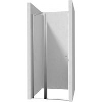 Deante Kerria Plus drzwi prysznicowe 90 cm wnękowe chrom połysk/szkło przezroczyste KTSU041P