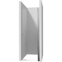 Deante Kerria Plus drzwi prysznicowe 50 cm uchylne chrom połysk/szkło przezroczyste KTSW045P