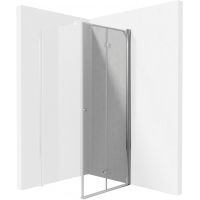 Deante Kerria Plus drzwi prysznicowe 70 cm chrom/szkło przezroczyste KTSX047P