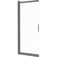 Deante Prizma parawan nawannowy 91,8 cm 1-częściowy titanium mat/szkło przezroczyste KTJ_D73R