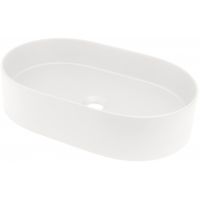 Deante Silia umywalka 55x35 cm owalna nablatowa biała CQS_AU6S