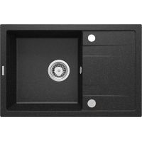 Deante Corio zlewozmywak granitowy 67x44 cm grafitowy mat ZRC_2113