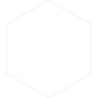 Egen Solid White płytka ścienno-podłogowa 21,5x25 cm biała mat