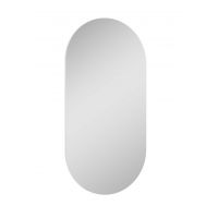 Elita Oval lustro łazienkowe 50x100 cm Pearl Grey 167567