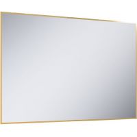 Elita Sharon Square lustro 120x80 cm prostokątne z oświetleniem złoty RE061203015570