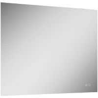 Elita Square lustro 100x80 cm prostokątne z oświetleniem z matą grzewczą white matt RE069529000010