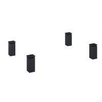 Elita Sunn nóżki do szafki czarne RE169239000560