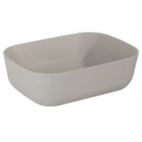 Elita Reni umywalka 45x32,5 cm prostokątna nablatowa fume matt RE040460037020