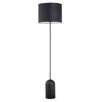 Emibig Aspen lampa stojąca 1x15 W czarny/biały 1322/LP1