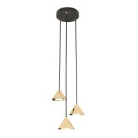 Emibig Elit lampa wisząca 3x10 W czarna-złota 13293PREM