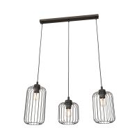 Emibig Vander lampa wisząca 3x15 W czarna 1365/3