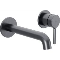 Excellent Delta Pi bateria umywalkowa podtynkowa grafit szczotkowany AREX.1213AB