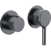 Excellent Pi bateria wannowo-prysznicowa podtynkowa grafit szczotkowany AREX.1240AB