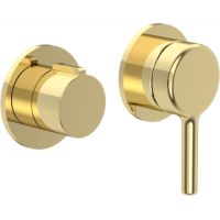 Excellent Pi bateria wannowo-prysznicowa podtynkowa złoty połysk AREX.1240GL