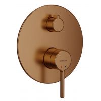 Excellent Pi bateria wannowo-prysznicowa podtynkowa miedź szczotkowana AREX.1245CB