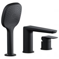 Excellent Clever 2.0 bateria wannowo-prysznicowa nawannowa czarna AREX.4134BS