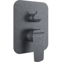 Excellent Clever 2.0 bateria wannowo-prysznicowa podtynkowa grafitowa AREX.4147AB