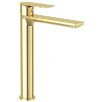 Excellent Glad bateria umywalkowa stojąca wysoka złota ARNL.1102GL