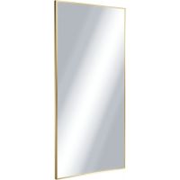 Excellent Kuadro lustro 100x50 cm prostokątne złoty szczotkowany DOEX.KU100.050.GB