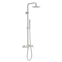 Excellent Pi zestaw prysznicowy ścienny z deszczownicą nikiel szczotkowany AREX.1281NB